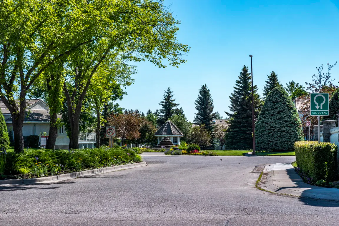 Pump Hill community in Calgary